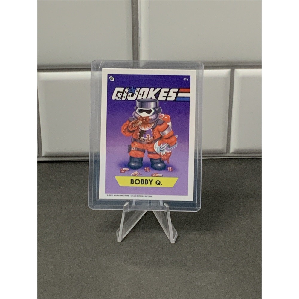 GPK Garbage Pail Kids GI Jokes 41a Bobby Q.